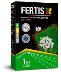 Комплексное весеннее удобрение Fertis для газона, 1 кг.