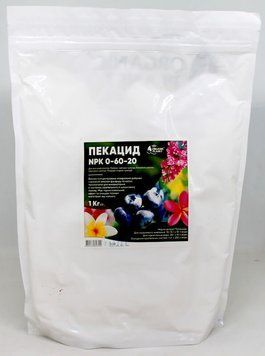 Добриво Пекацид NPK 0-60-20, 1 кг.