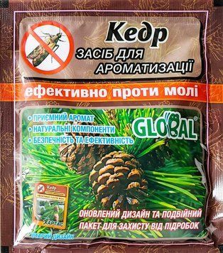 Таблетки від молі Кедр, 10 шт.